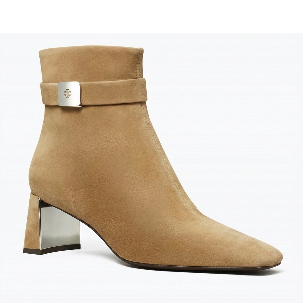 NEW TORY BURCH women's georgia ankle boots in river rock